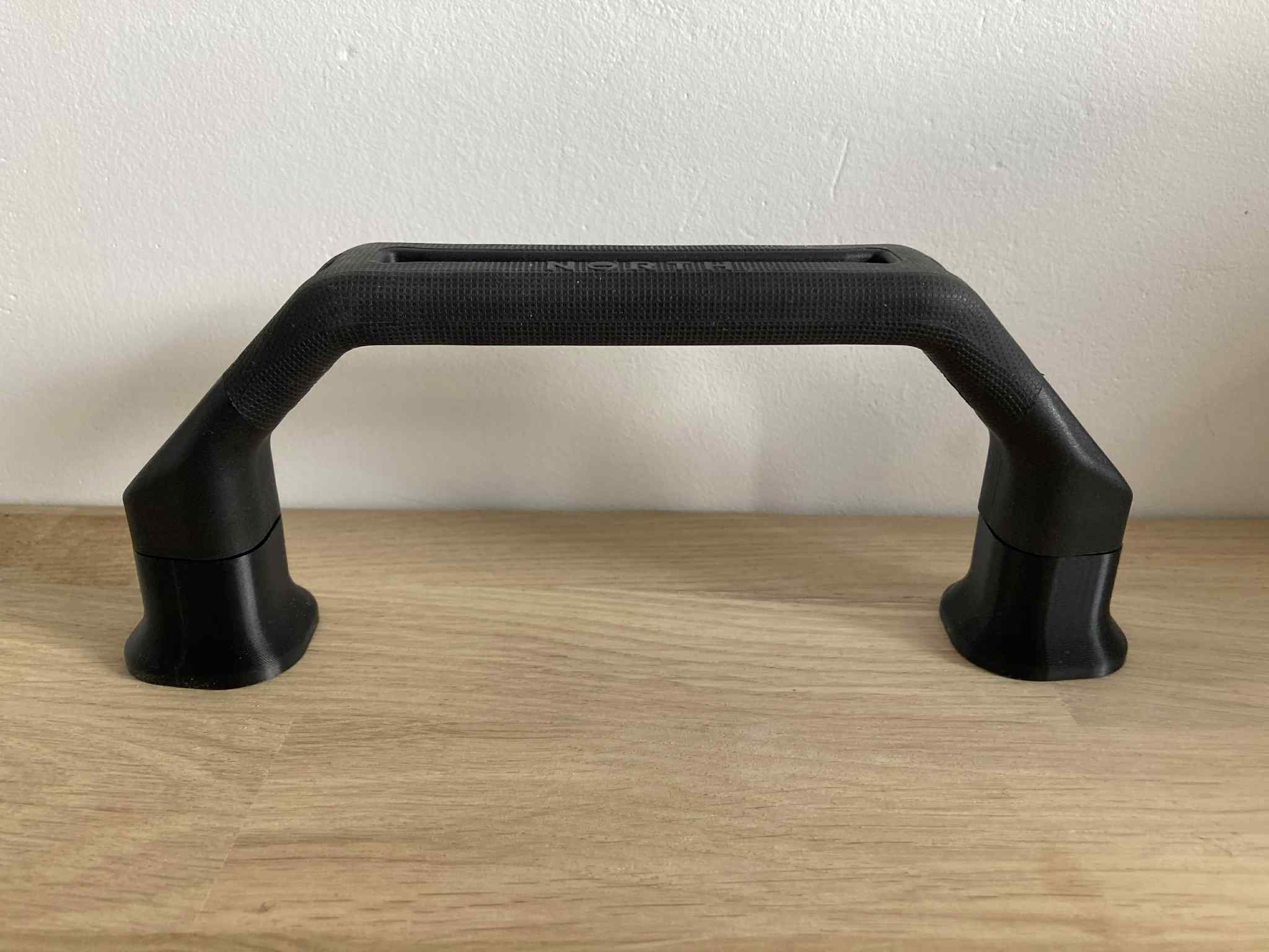 Paire de cales pour poignée NORTH twintip kitesurf – Réhausse 10 à 60 mm | Accessoire big air & oldschool