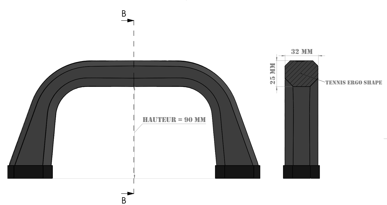 BIG AIR HANDLE PRO KITESURF - BIG GAZIER