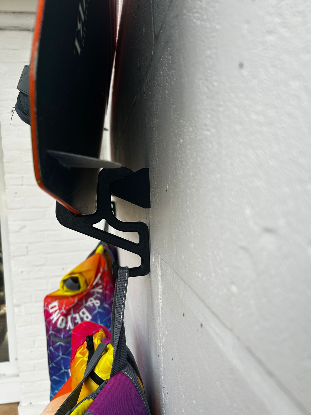 Rack mural horizontal pour twintip